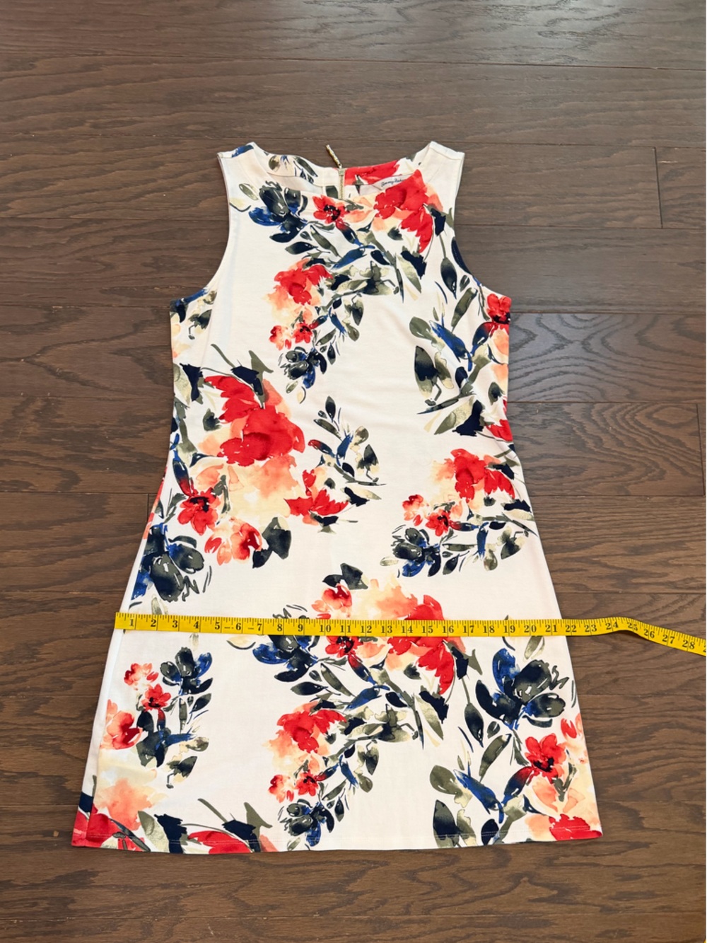 Tommy Bahama Tropical Floral Shift Dress Size Large - Picture 5 of 10